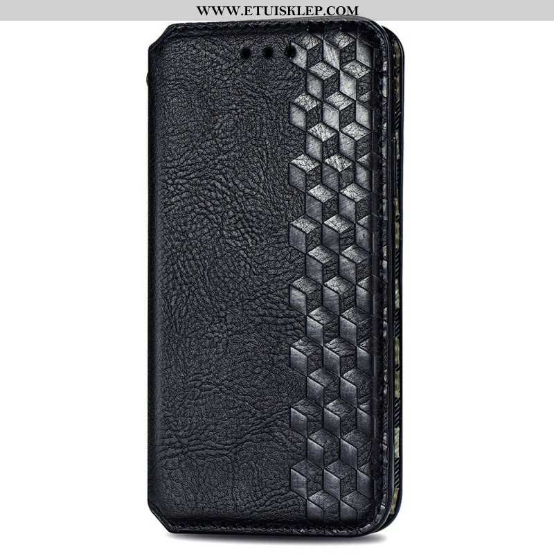 Etui Na Telefon do Samsung Galaxy M53 5G Etui Folio Wzór Z Efektem Skóry